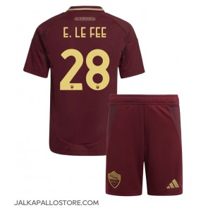 AS Roma Enzo Le Fee #28 Kotipaita Lapsille 2024-25 Lyhythihainen (+ shortsit)